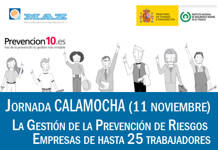 Jornada MAZ Calamocha: la Gestión de la Prevención de Riesgos en Empresas de hasta 25 trabajadores. Prevención 10