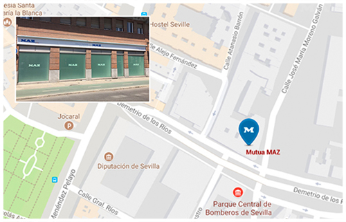 Nueva ubicación del Centro Asistencial MAZ en Sevilla