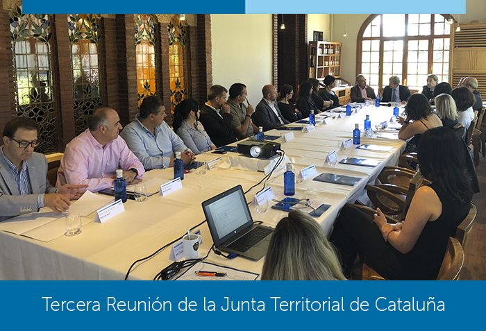 Tercera reunión de la Junta Territorial de Cataluña