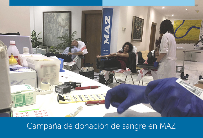 MAZ alcanza 37 unidades de sangre en su sexta campaña de donación