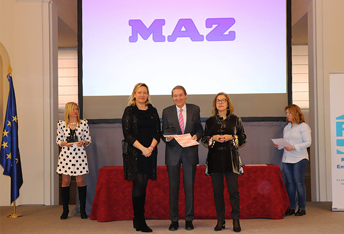 MAZ, reconocida como empresa saludable de Aragón