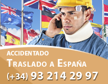 Cómo proceder en caso de accidente de trabajo - Traslado del accidentado a España