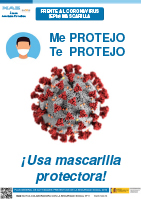 Usa mascarilla protectora - coronavirus