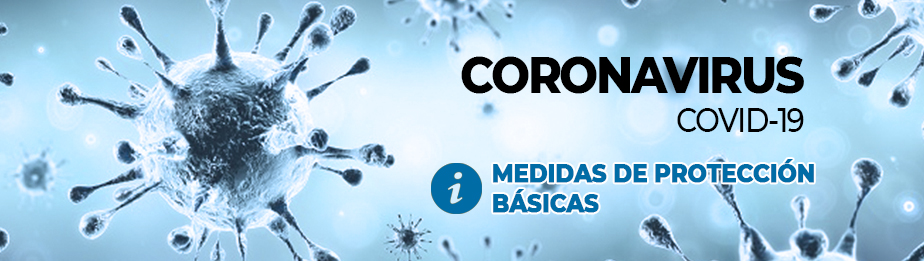 Medidas de protección básica frente al coronavirus COVID-19